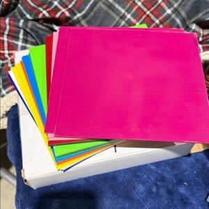 Bright Assorted Colored Craft Acrylic Sheets - Multiple Colors